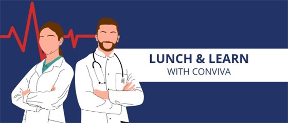 Lunch & Learn with Conviva. 