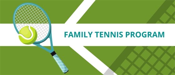 Family Tennis Program. 