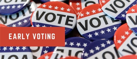 Early voting begins October 21.