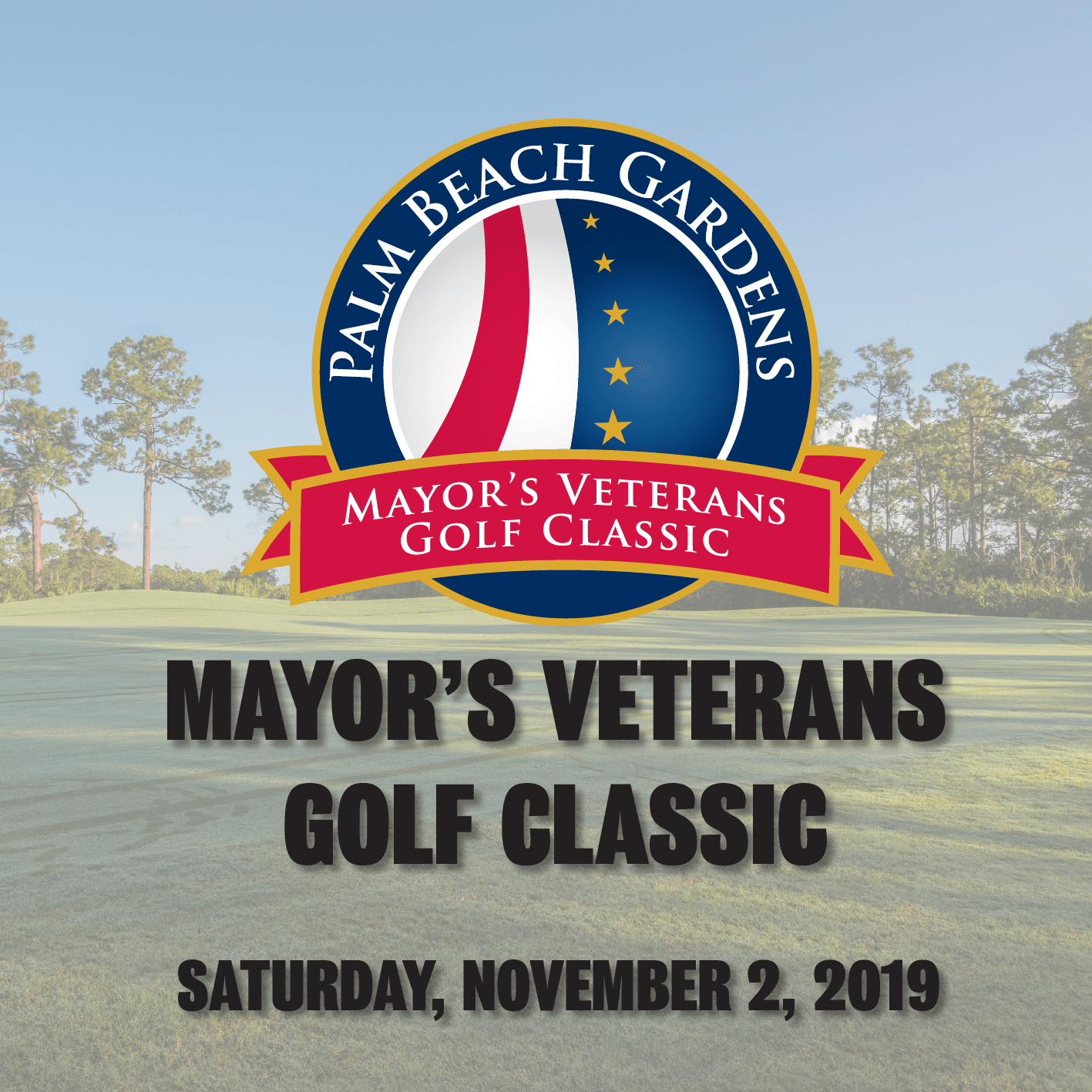 2019 Mayor's Veterans Golf Tournament, November 2, 2019.