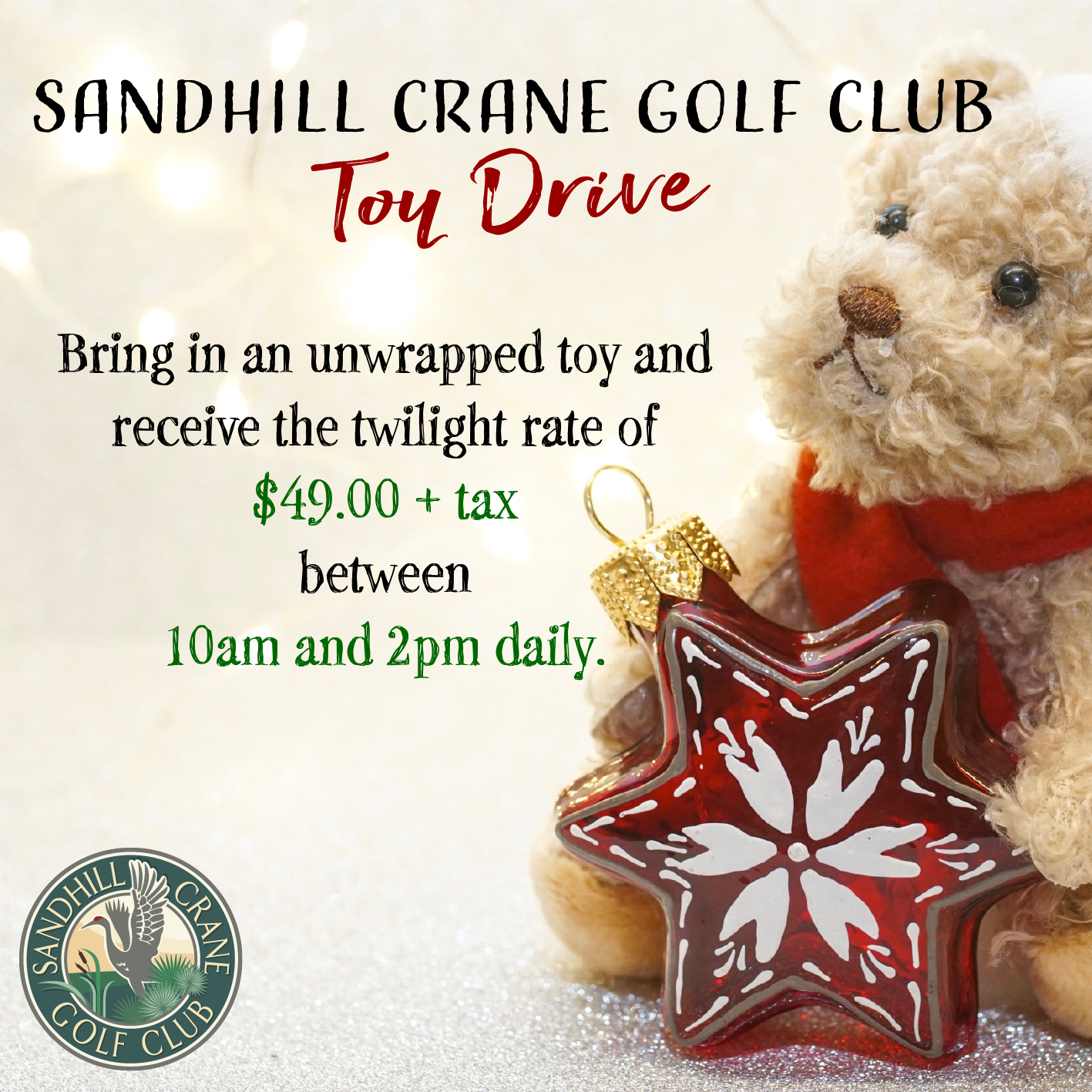 Golf Toy Drive