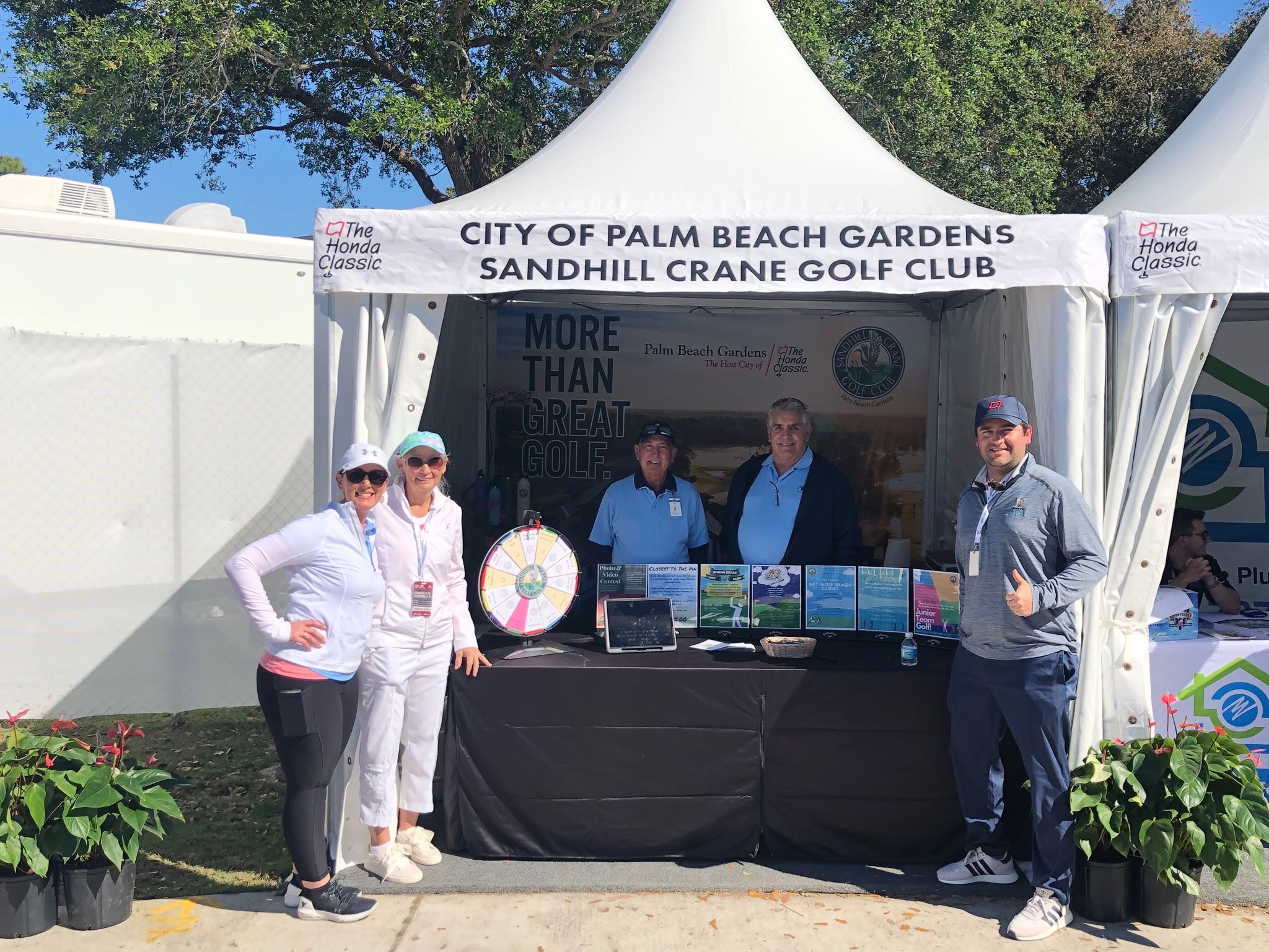 Visit our tent at The Honda Classic for a chance to win prizes!