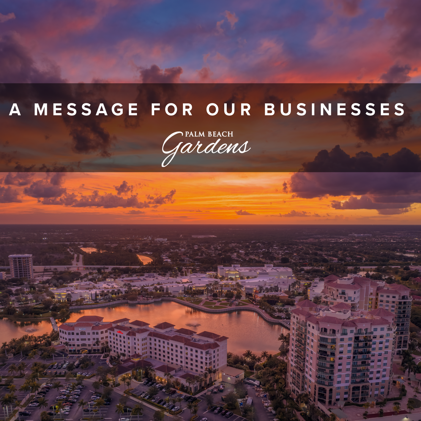 A Message For Our Businesses