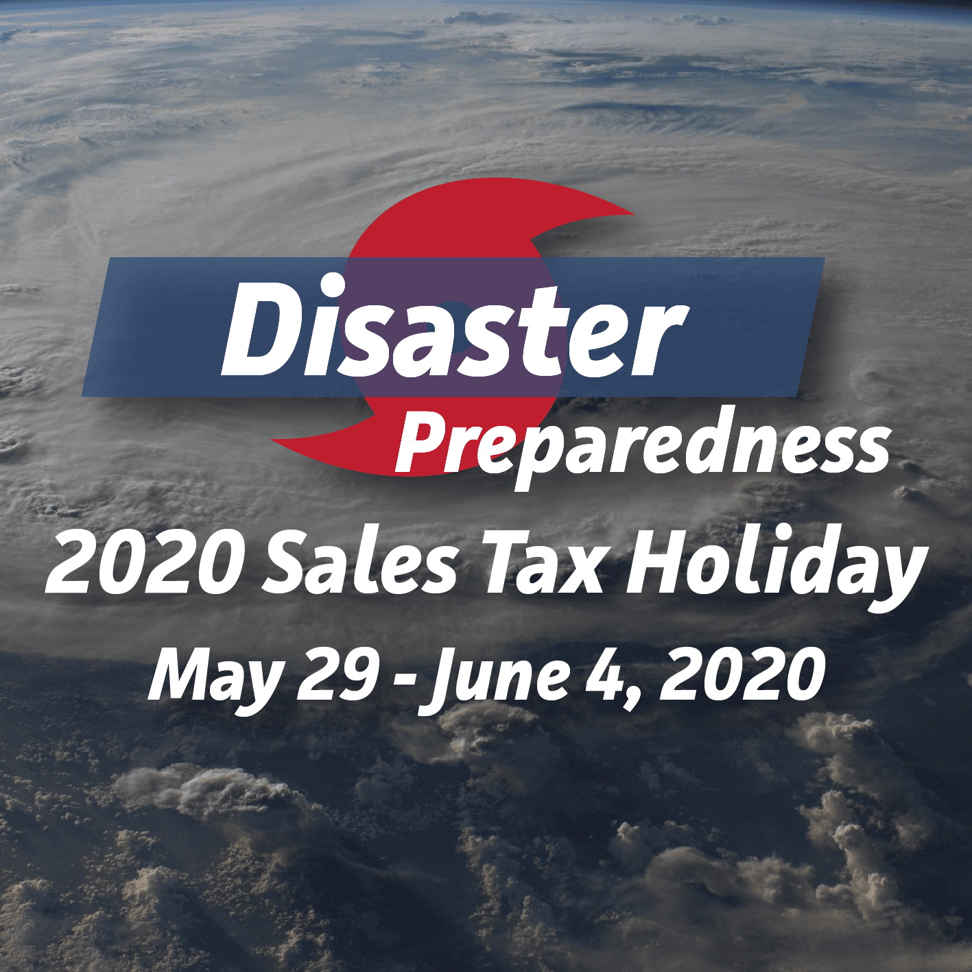 2020 Disaster Preparedness Sales Tax Holiday