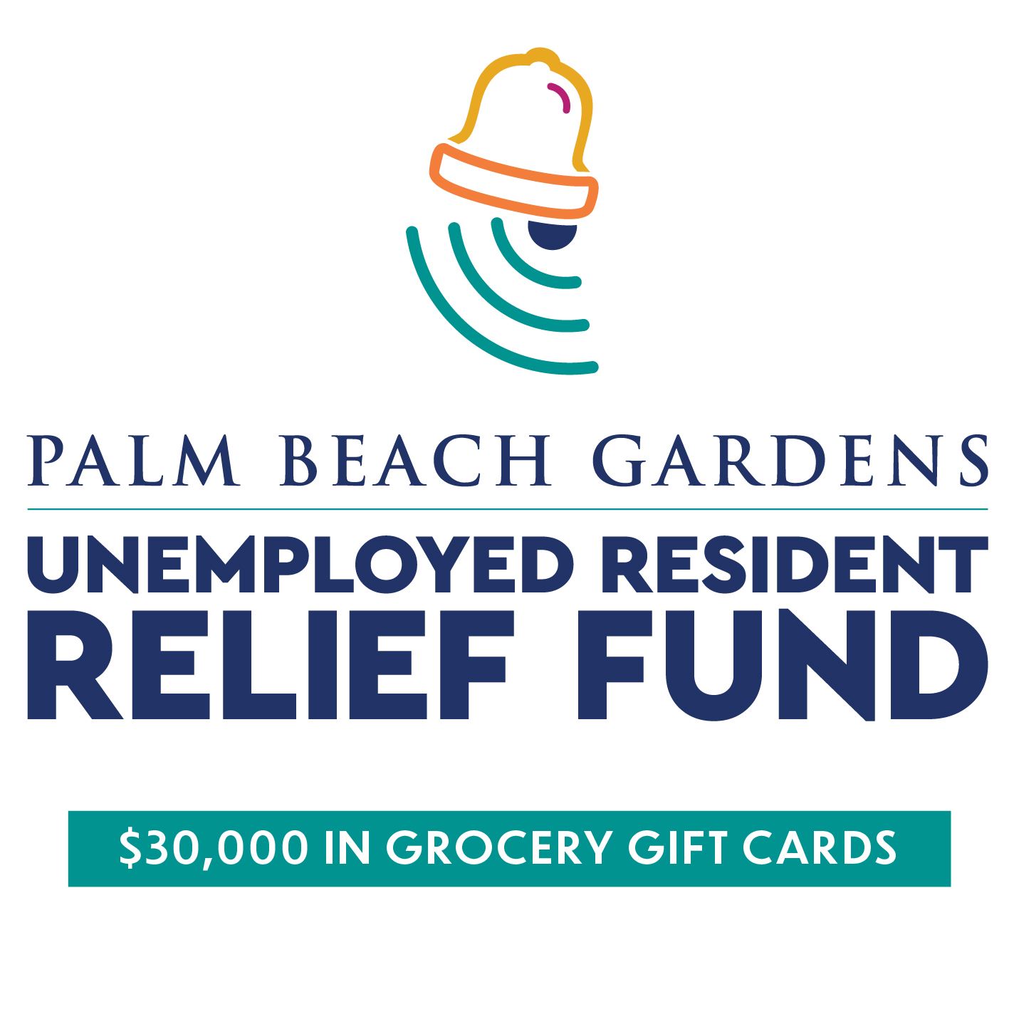 Unemployed Resident Relief Fund for Palm Beach Gardens.