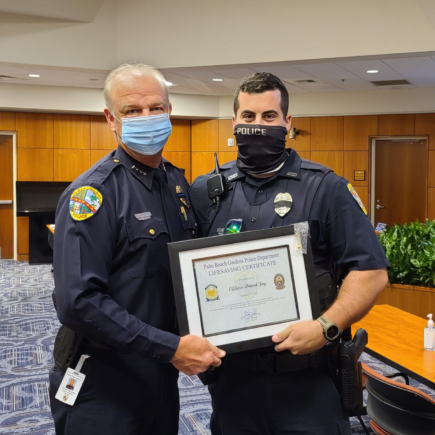 Police Department Award