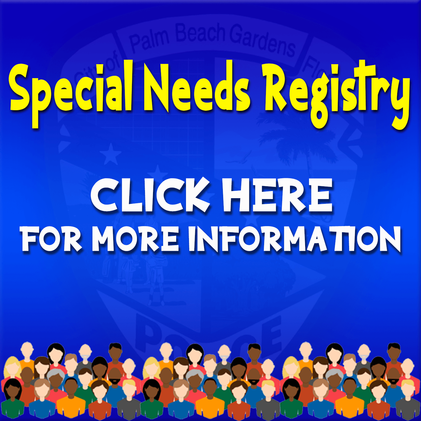 Special Needs Regristry information.