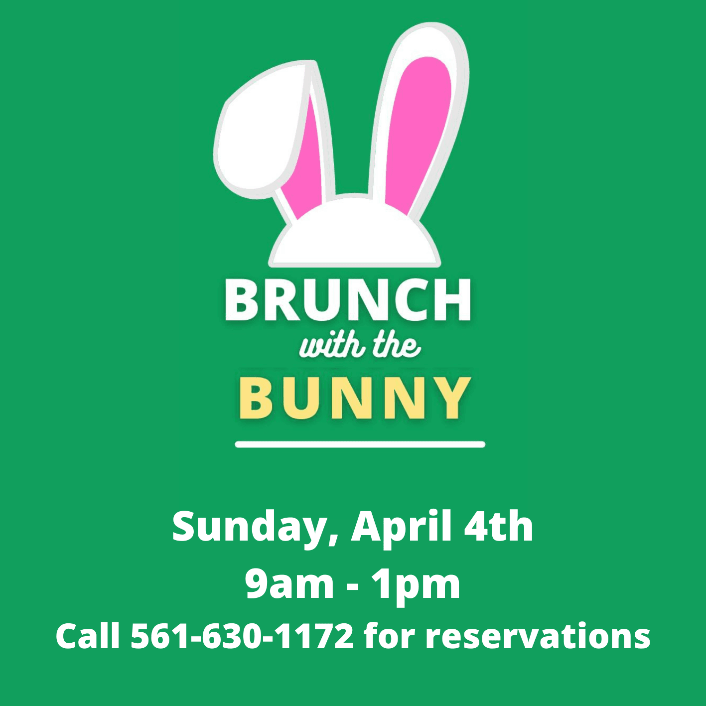 Brunch with the Bunny