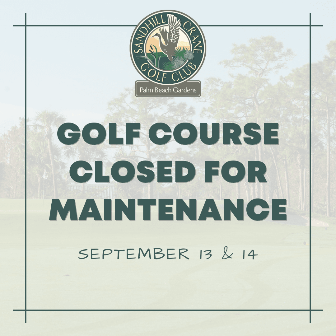 golf course closure 