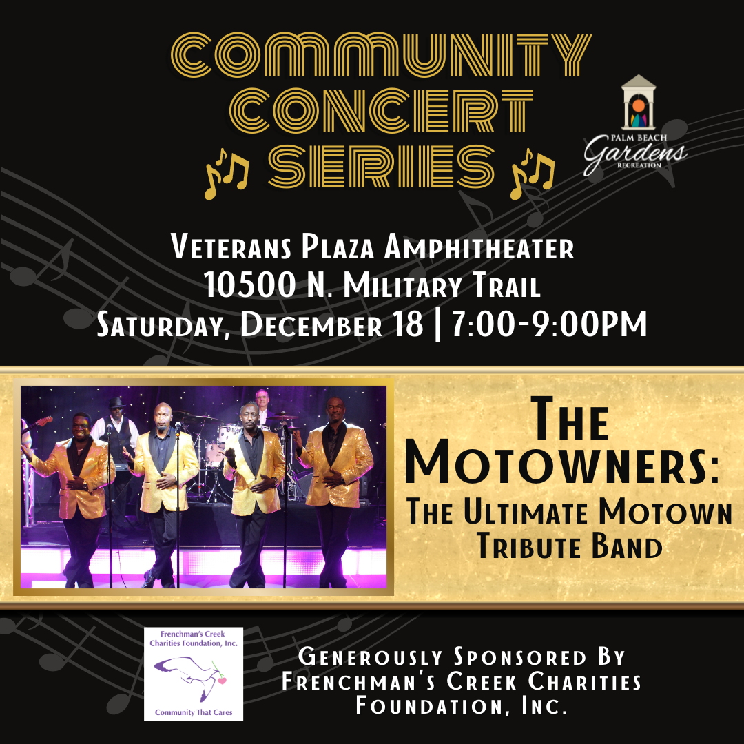 Community Concert Series: The Motowners.