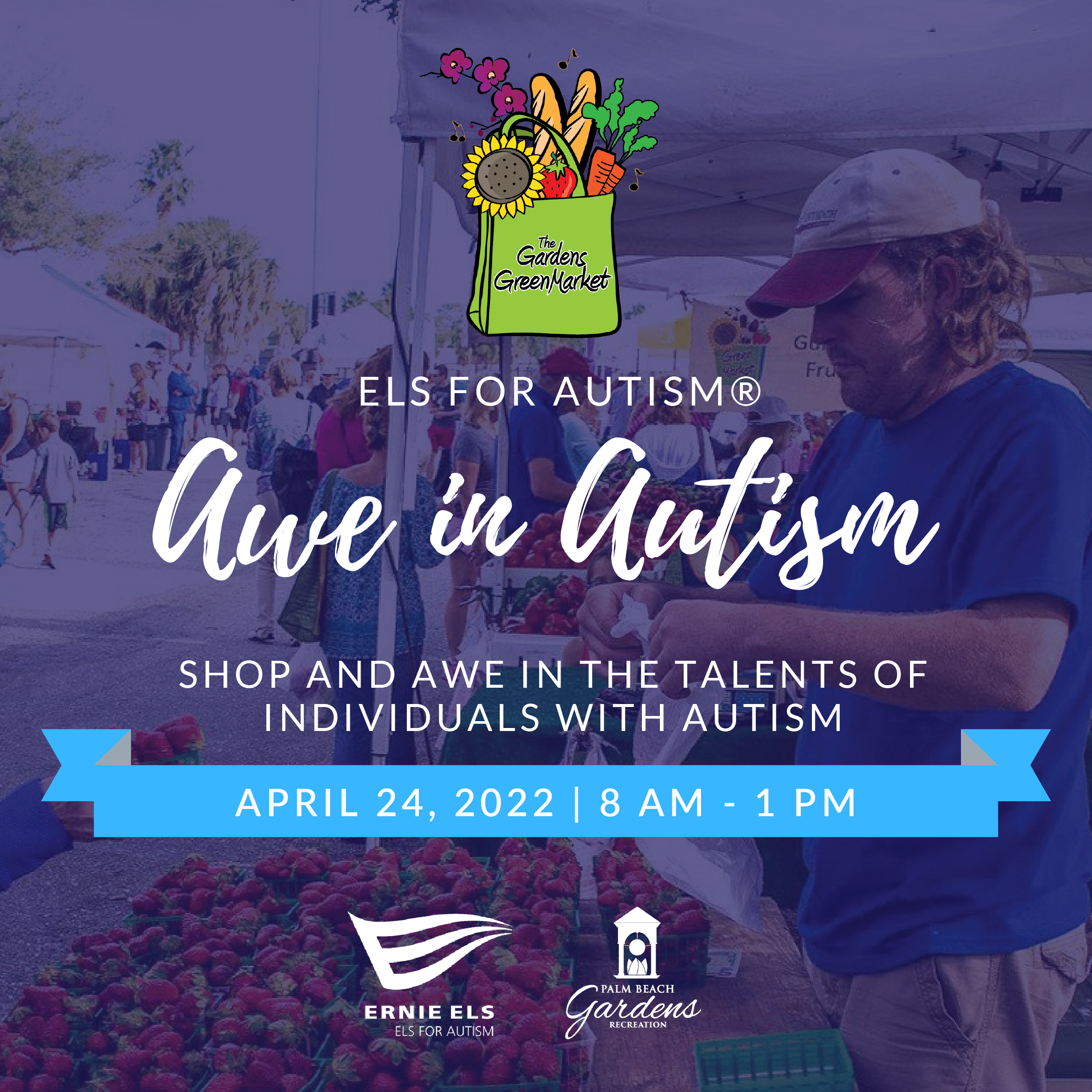 awe in autism at the gardens greenmarket