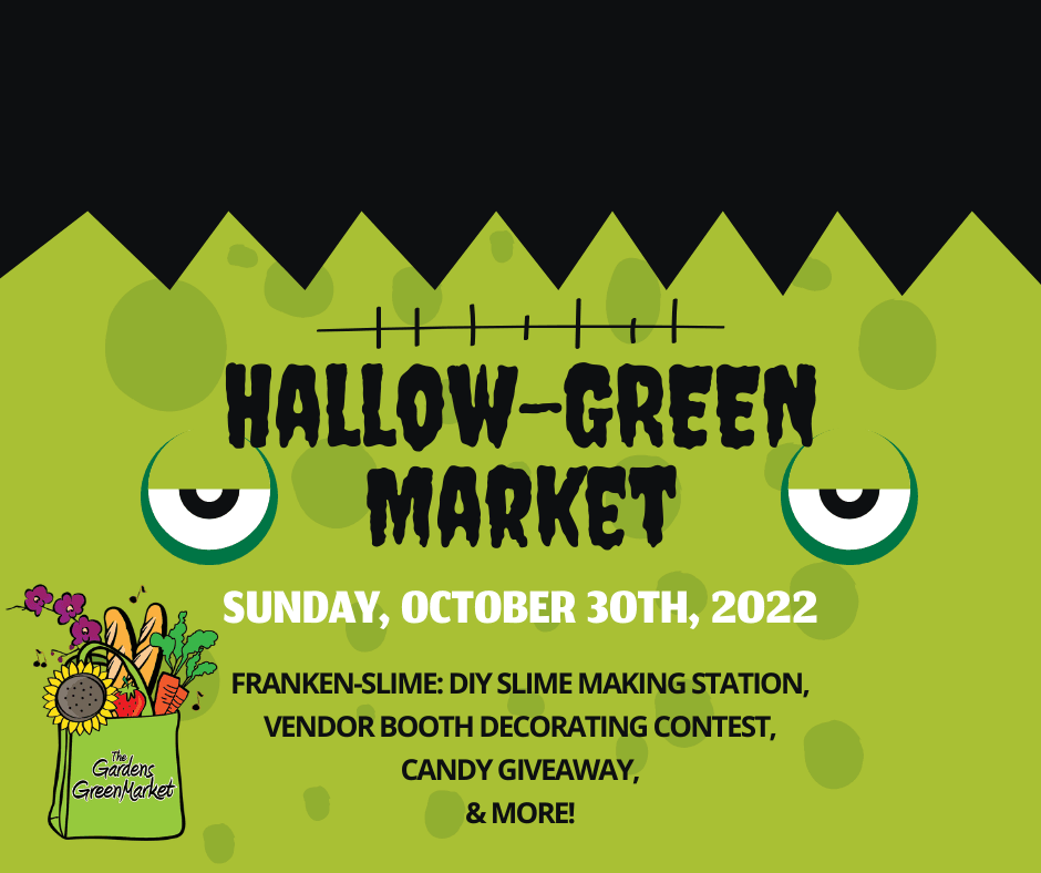 Hallow-GREEN Market event. 