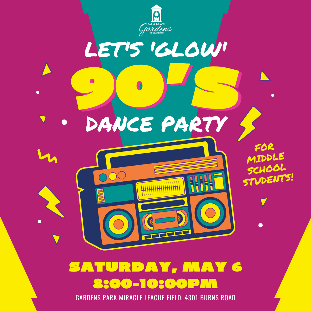 Lets Glow 90s Party.