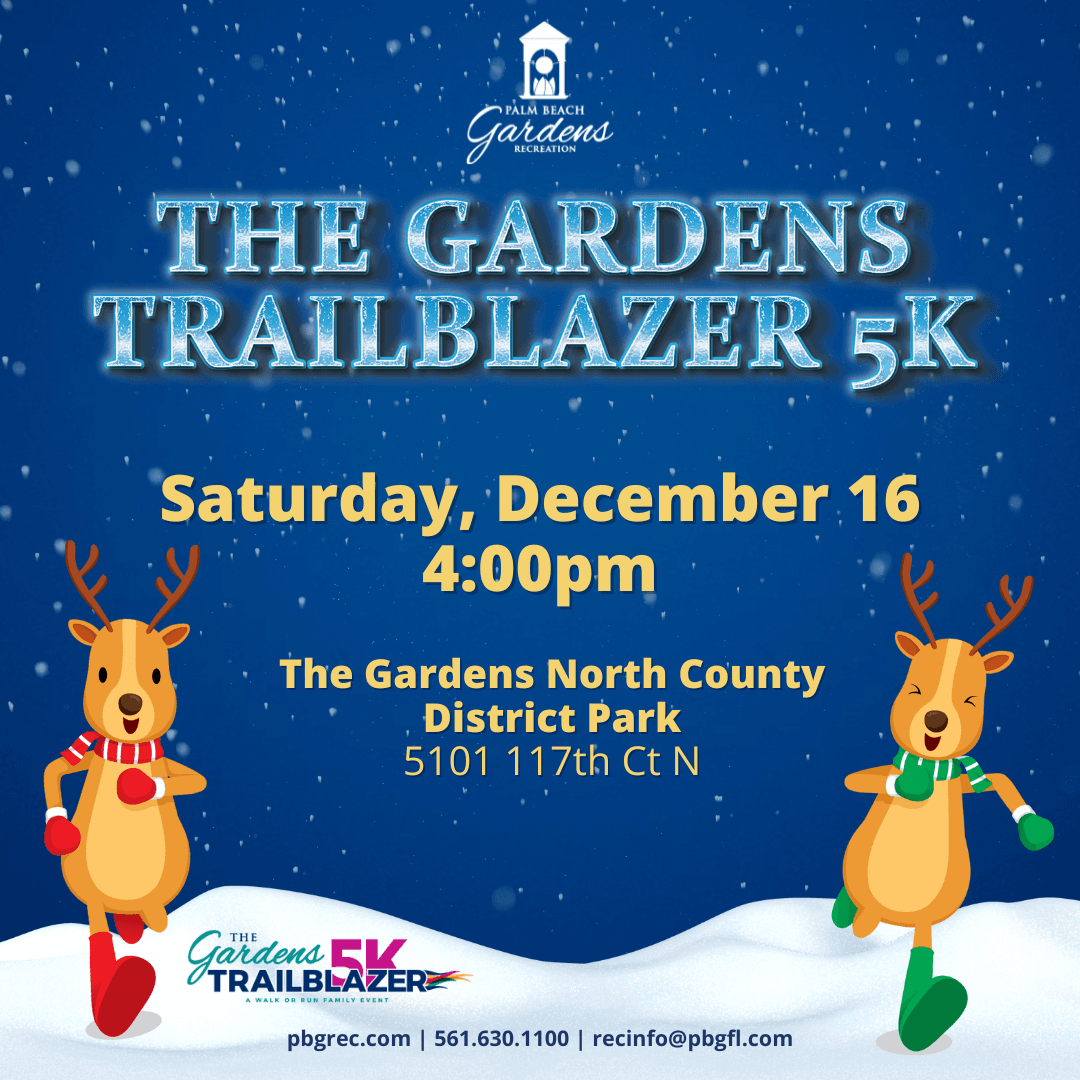 Gardens Trailblazer 5K_News flash.