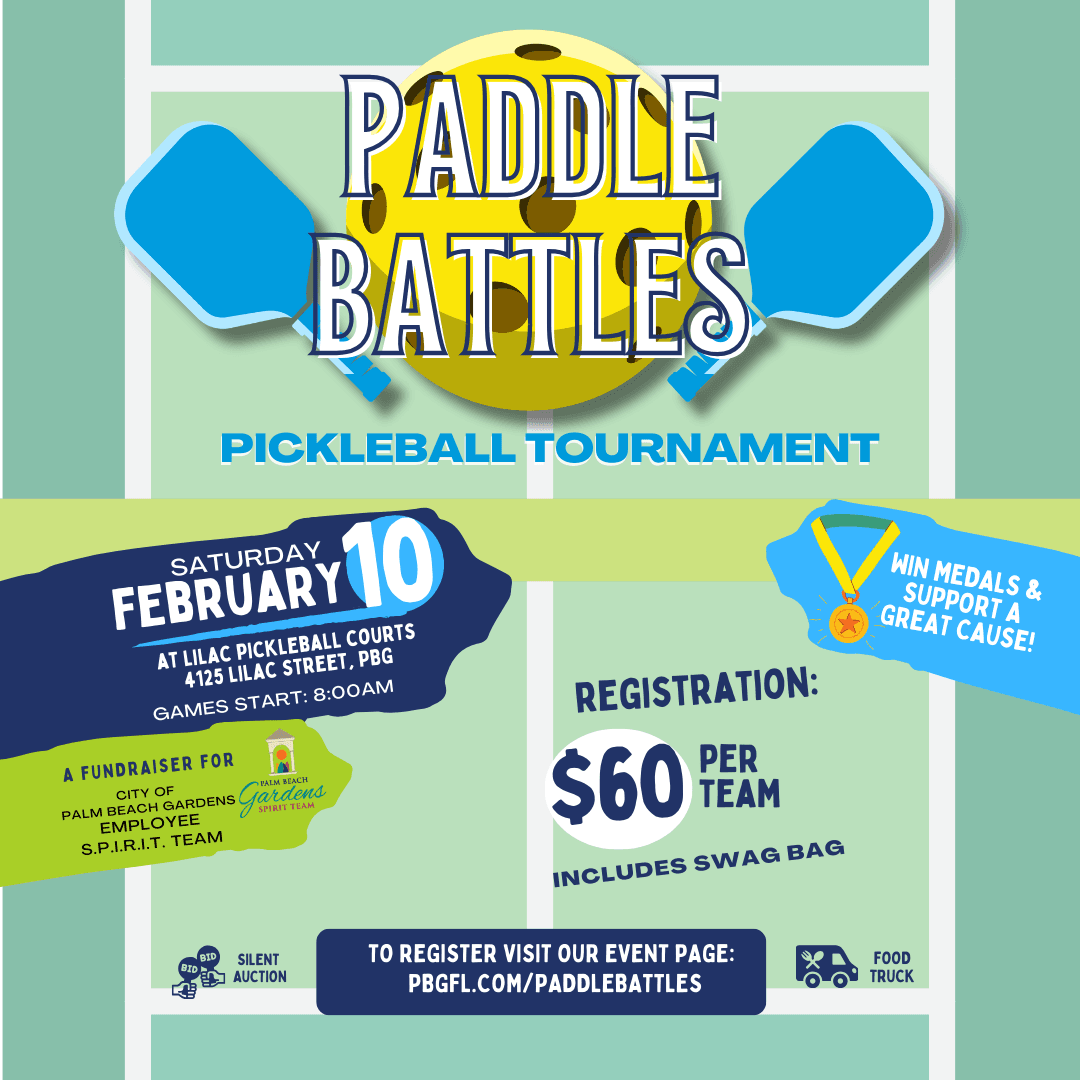 Paddle Battles Pickleball Tourament.