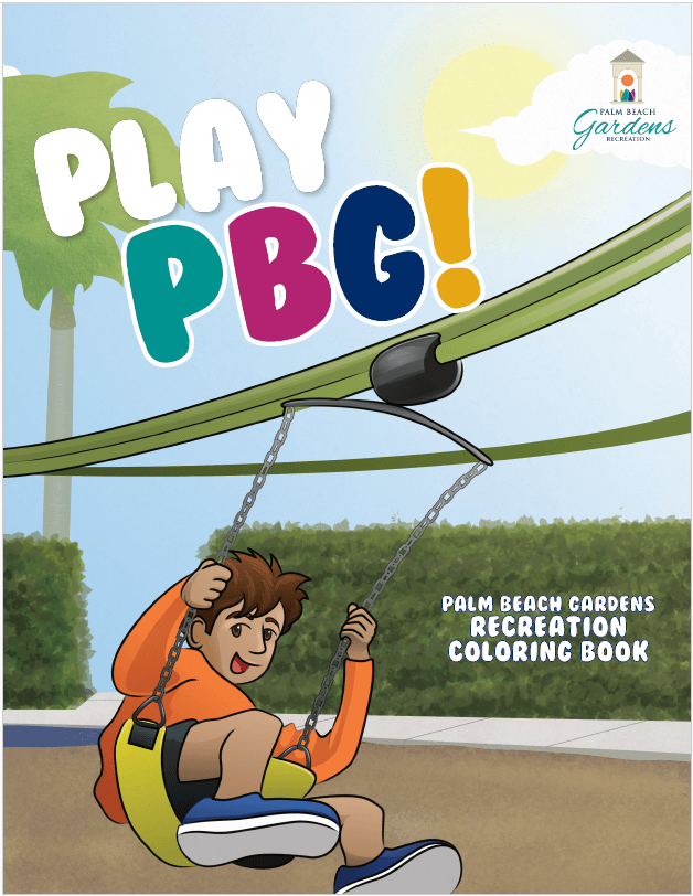 Play PBG Coloring Book Cover.