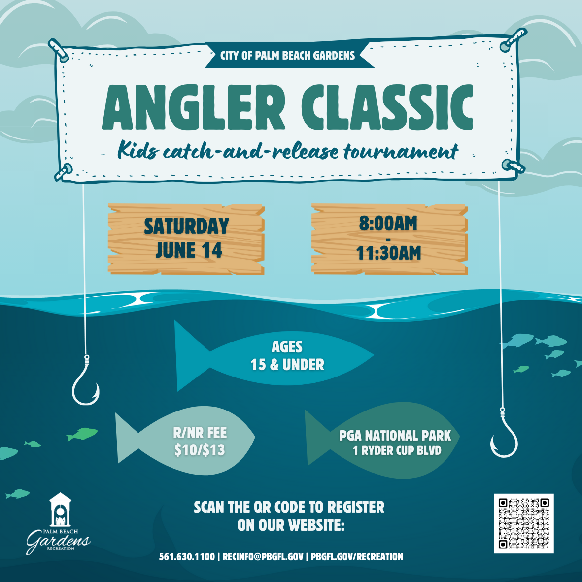 Register for the angler classic on Saturday June 14th.