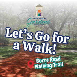 Let's go for a walk, the Burns Road Walking Trail Reopens.