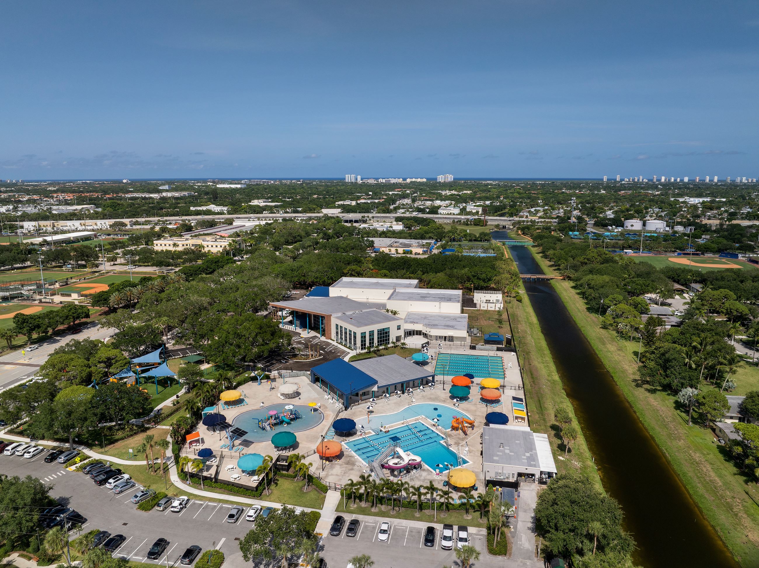 Burns Road Campus Aerial 