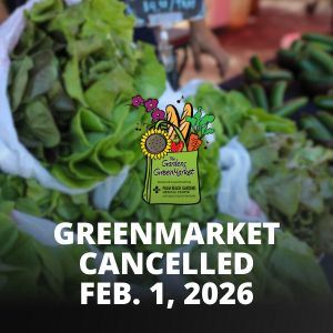 GreenMarket Cancelled Feb. 1.