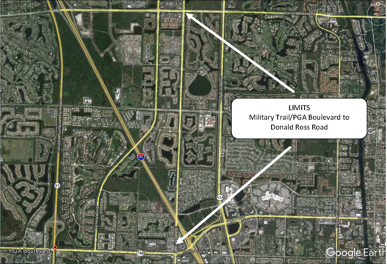 Military Trail Repaving July 17