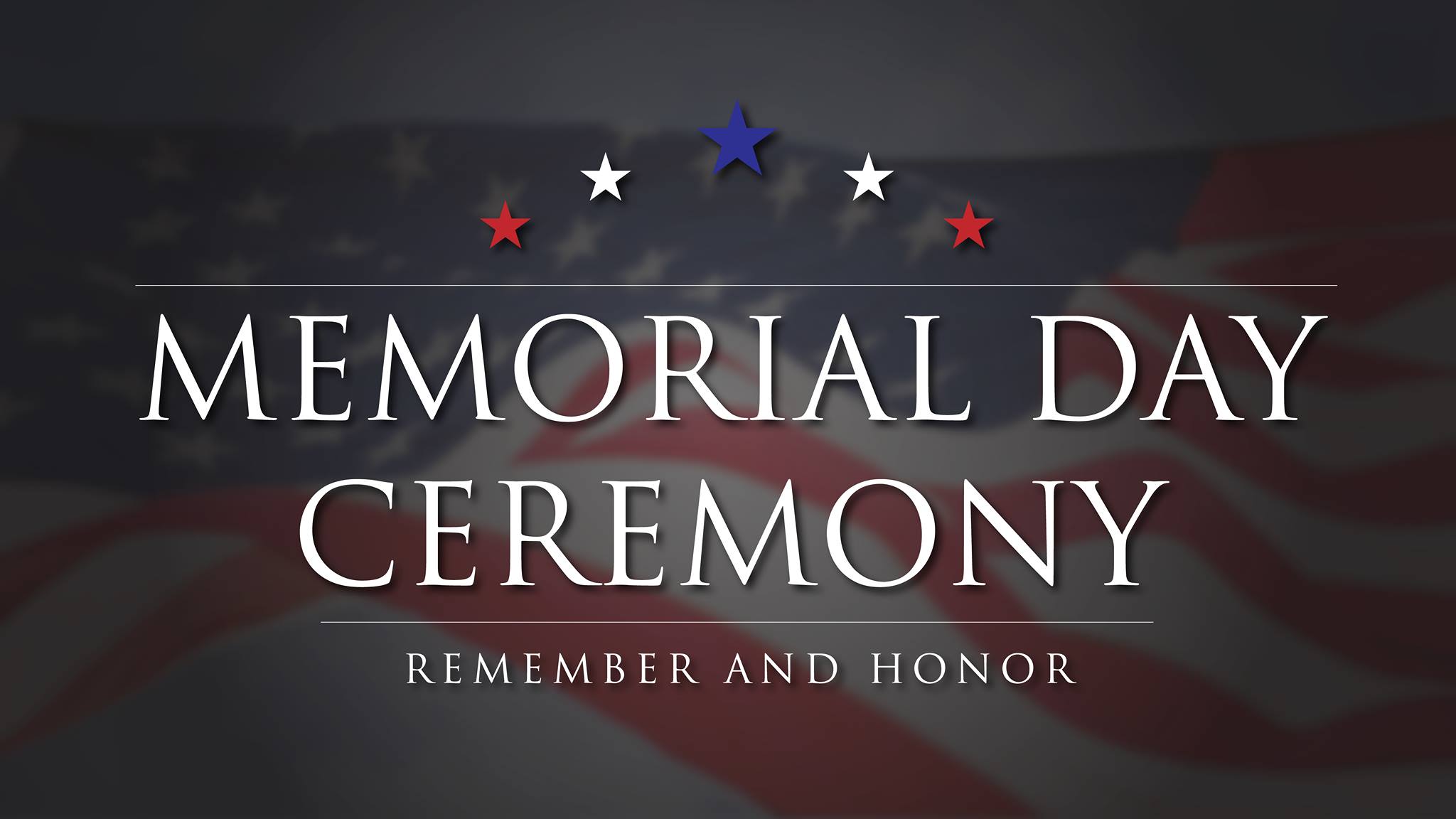 Memorial Day Ceremony