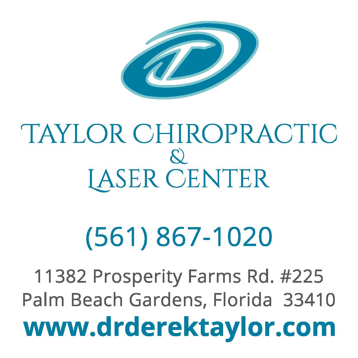 Taylor Chiropractic and Laser Center.