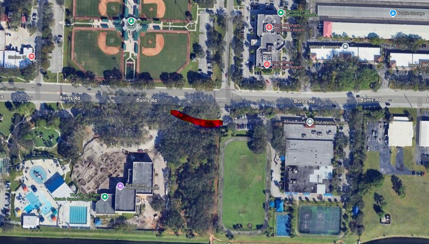 BRCC Access Road Closure.