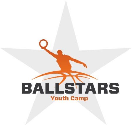 Ball Stars youth basketball camp logo.