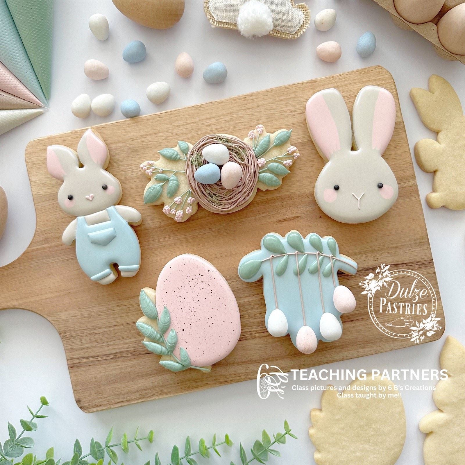 Cookies - Bunny Floral
