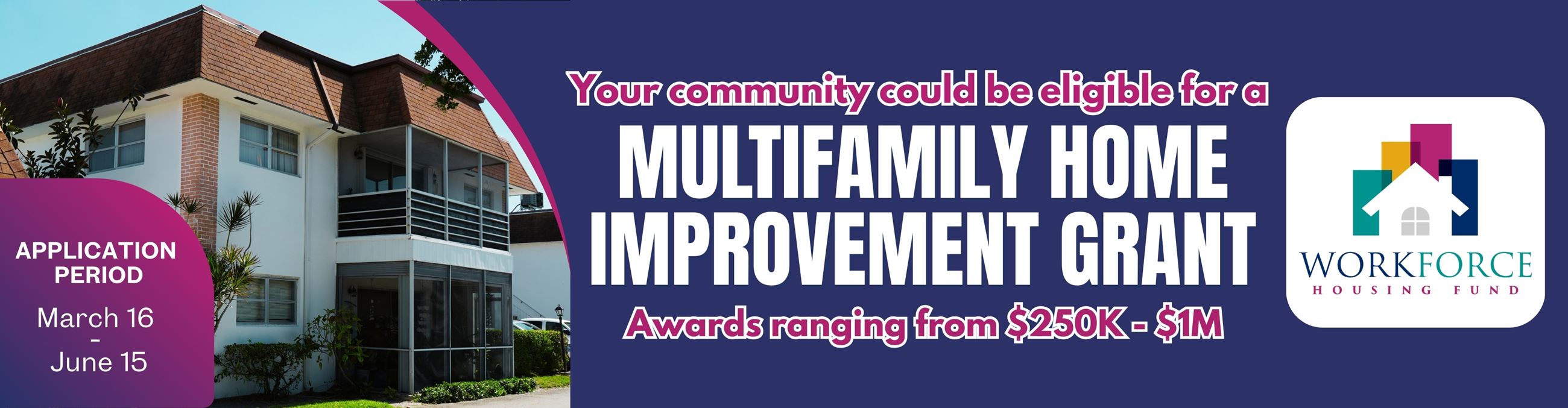 Multifamily Improvement Grant 2026.
